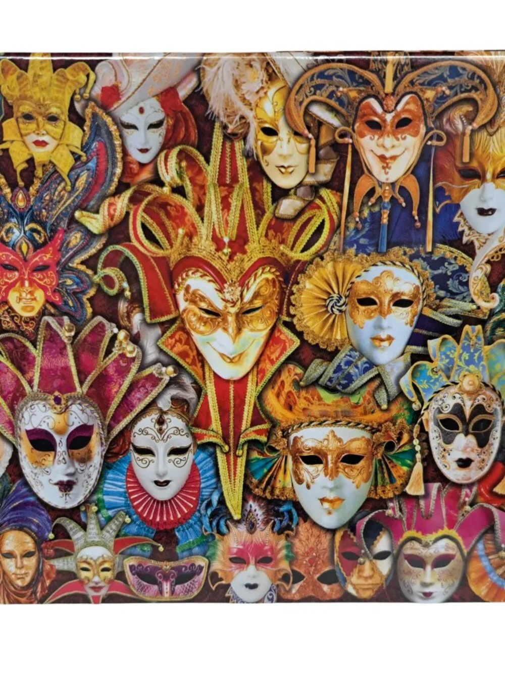 Eurographics Jigsaw Puzzle : Venetian Masks, Colors of the World, 1000 Pc, NEW